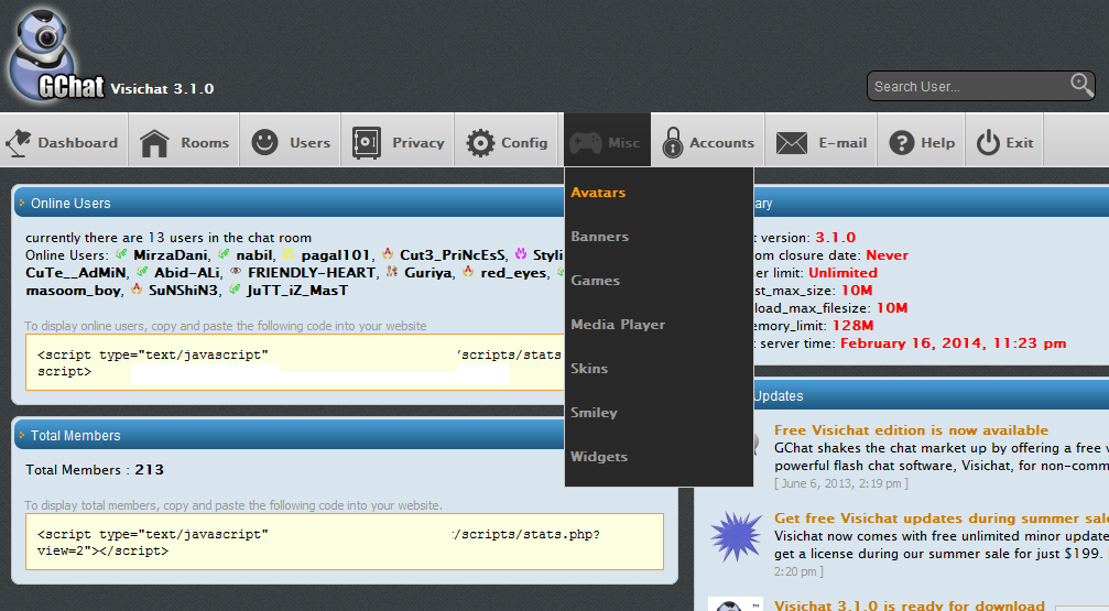 visichat preview 2